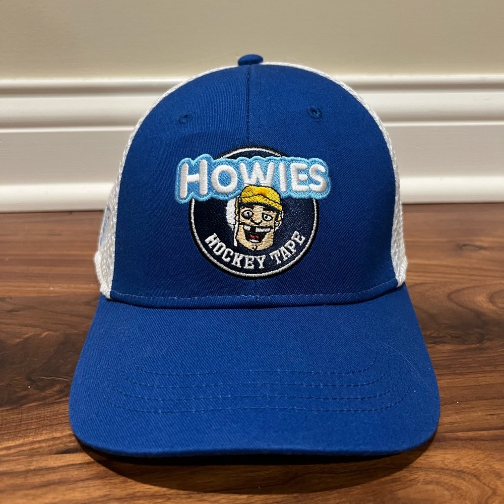 Howies Hockey Tape Draft Day Flex Fitted Hat - Blue